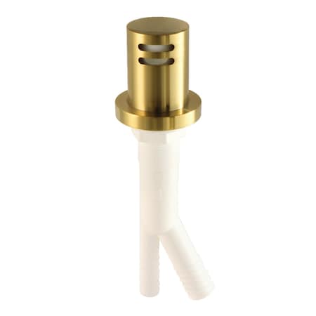 Kingston Brass KA821BB Dishwasher Air Gap, Brushed Brass KA821BB